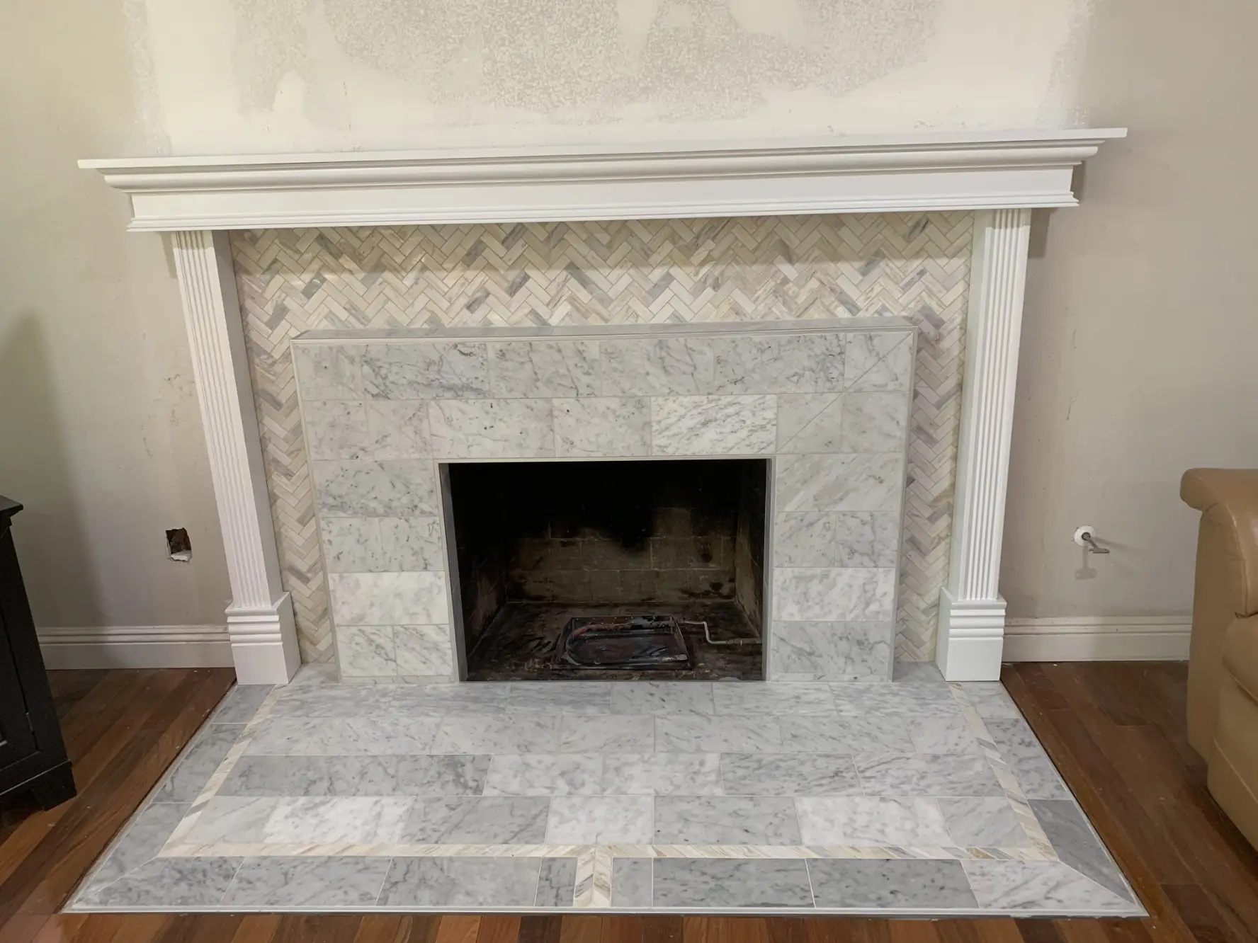 Fireplace remodel