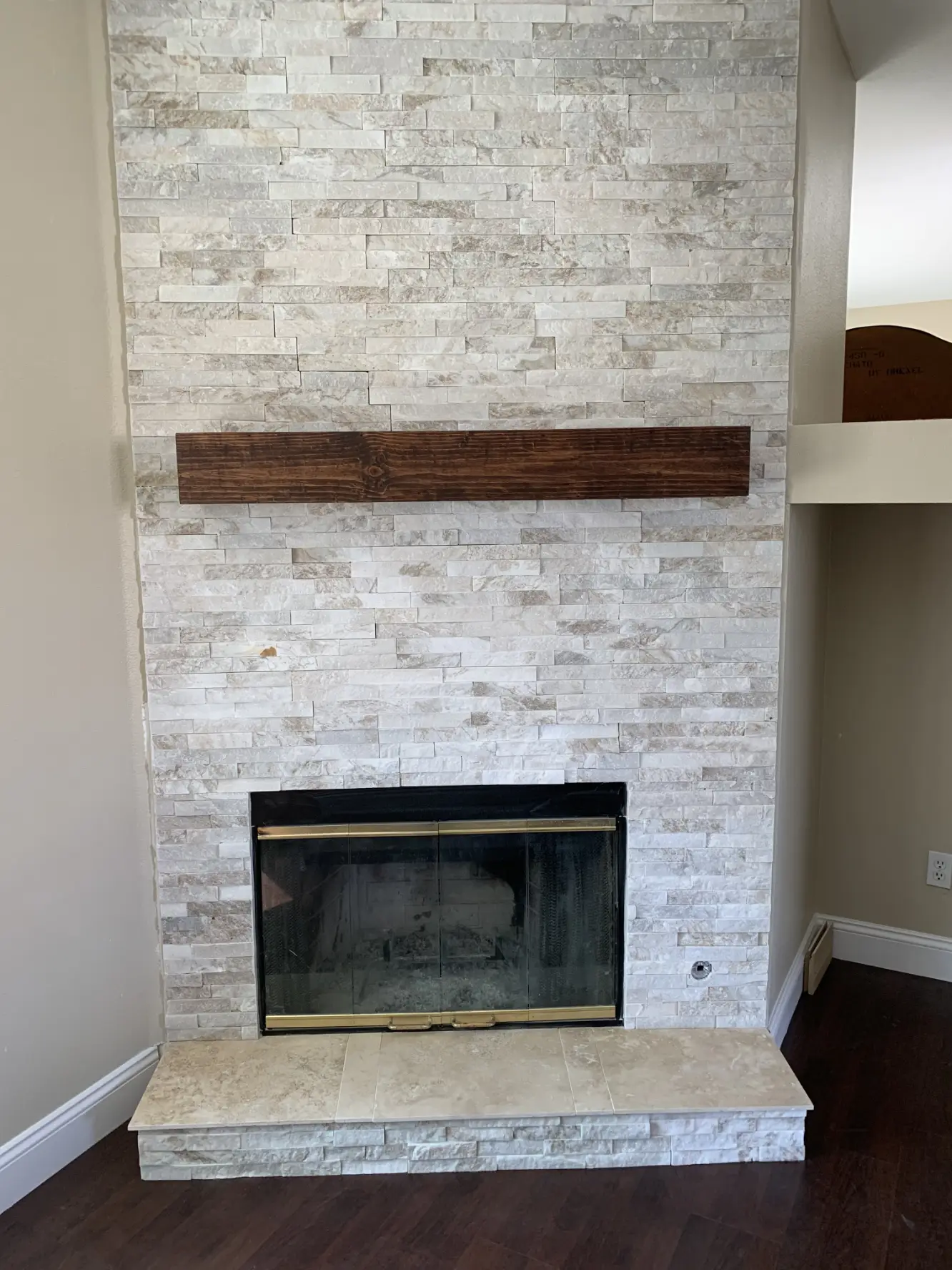 Fireplace remodel